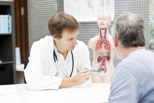 consulta cun especialista en prostatite crónica